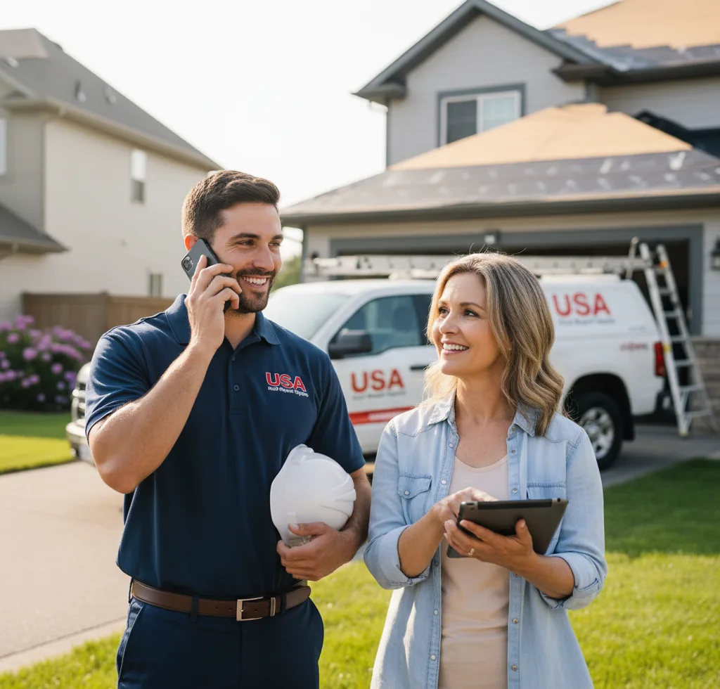 USA Roof Repair Experts customer support in Watseka